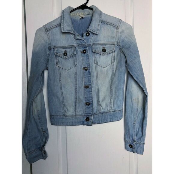Nordstrom BP Women’s Denim Jean Jacket Light Wash Size XS - Picture 2 of 8